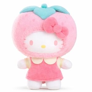 HELLO KITTY Fruity‎ Paradise Series Plush NIB - Sweet Strawberry